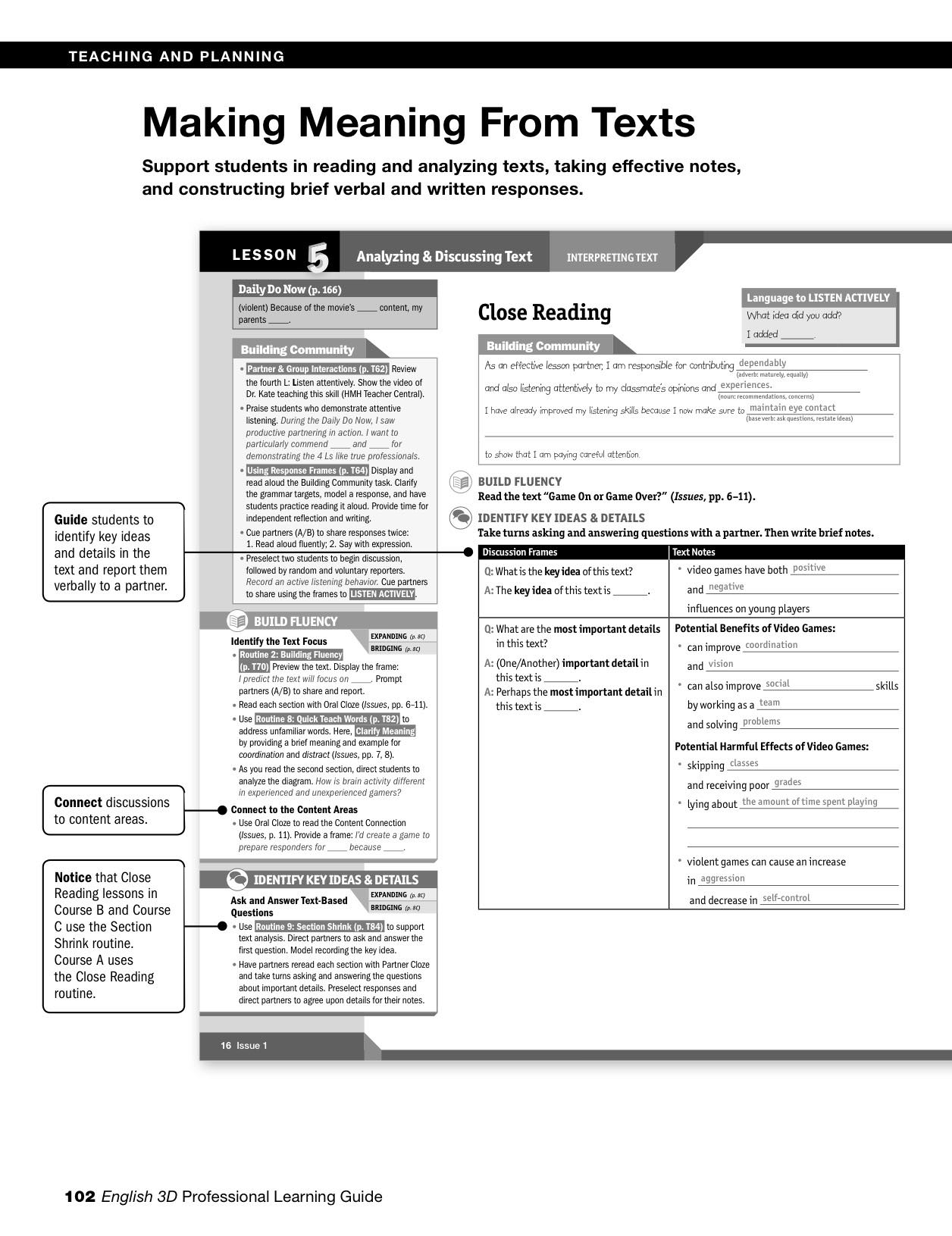 Professional Learning Guide Cource C