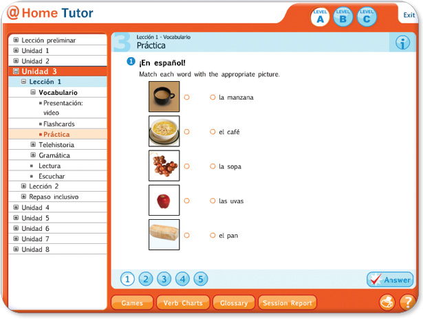 Unidad 4 Leccion 1 Vocabulario B Answer Key : Unidad 4 Leccion 1 ...